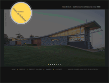 Tablet Screenshot of maxpritchardarchitect.com.au